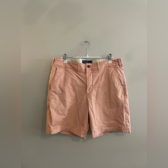 Abercrombie and Fitch Peachy/Light Pink/Salmon Color Shorts - Picture 1 of 3